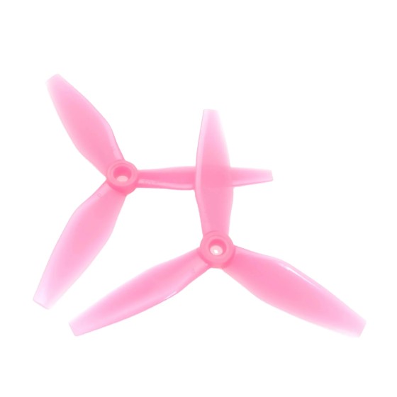 HQProp 5X4.5X3V3 -Poly Carbonate (2CW+2CCW) Tri-blade Propeller 5 Inch Props for RC FPV Racing Drones Quadcopter